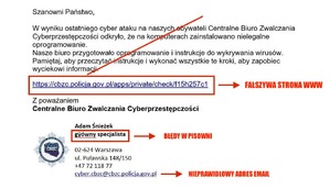 Komunikat odnośnie ataków hakerskich